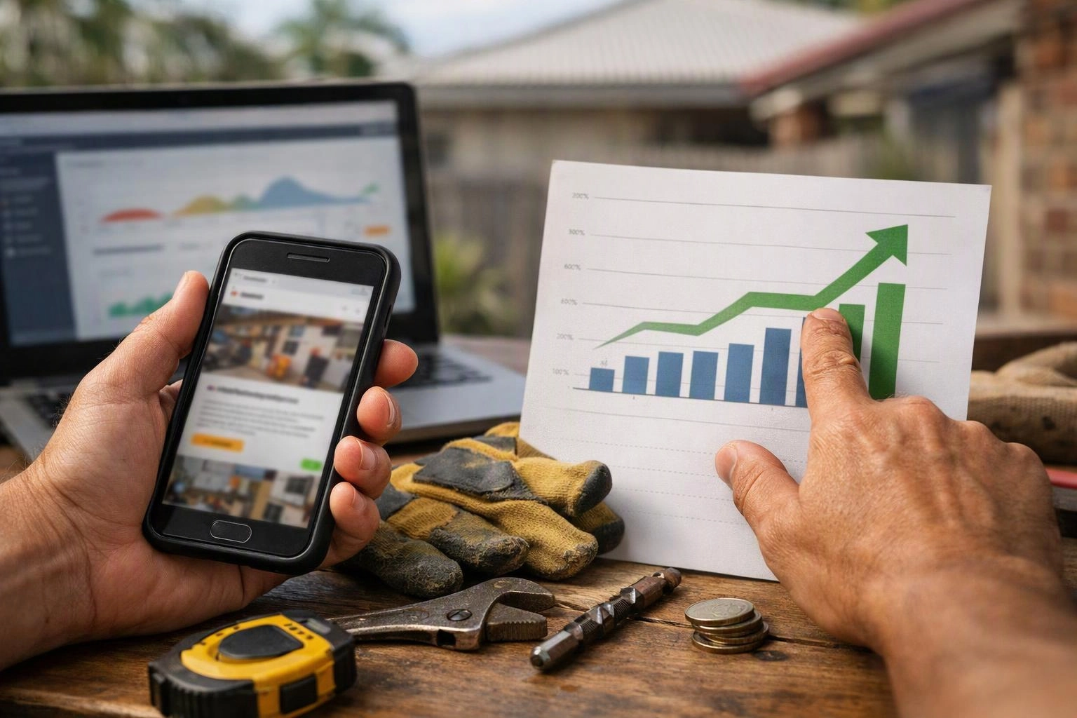 SEO and Conversion Improvements for Tradie Websites