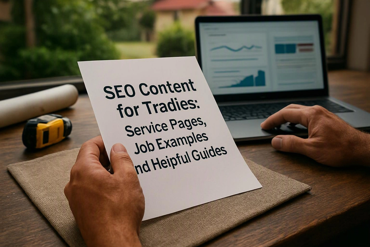 SEO Content for Tradies: Service Pages, Job Examples and Helpful Guides