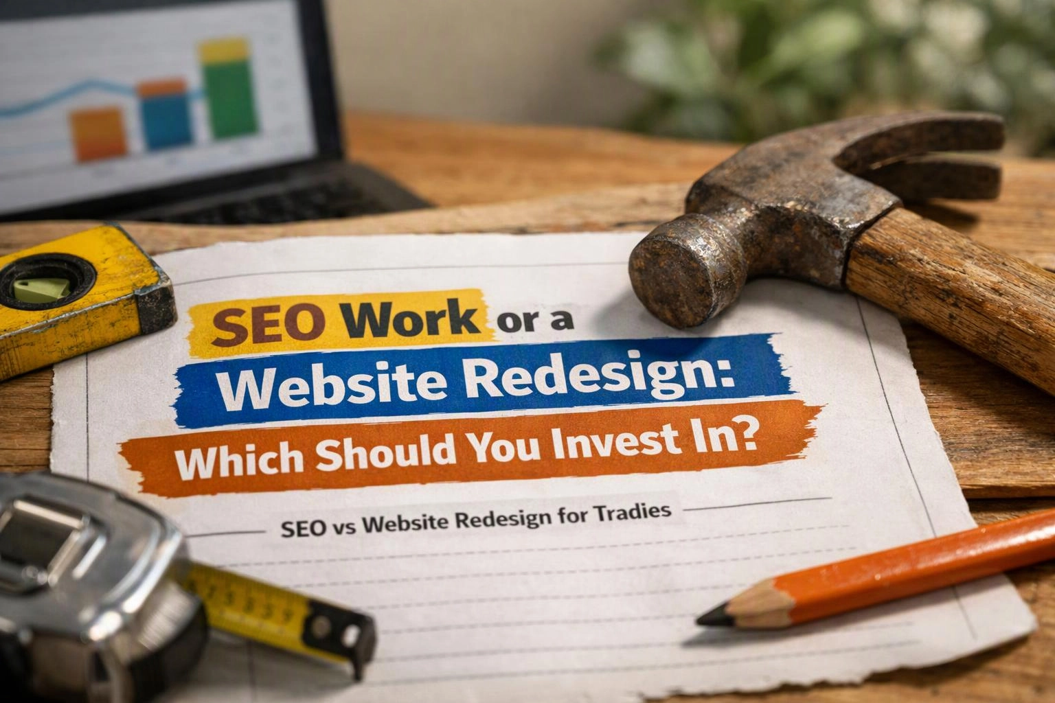 SEO Work or a Website Redesign: Which Should You Invest In?