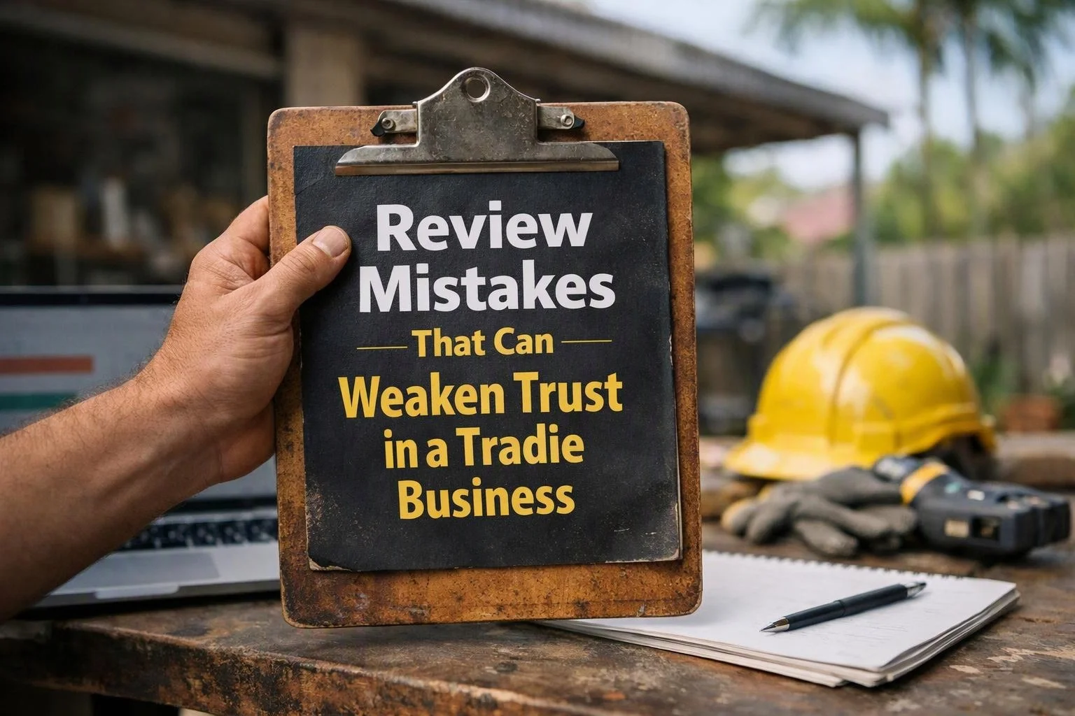 Review Mistakes That Can Weaken Trust in a Tradie Business