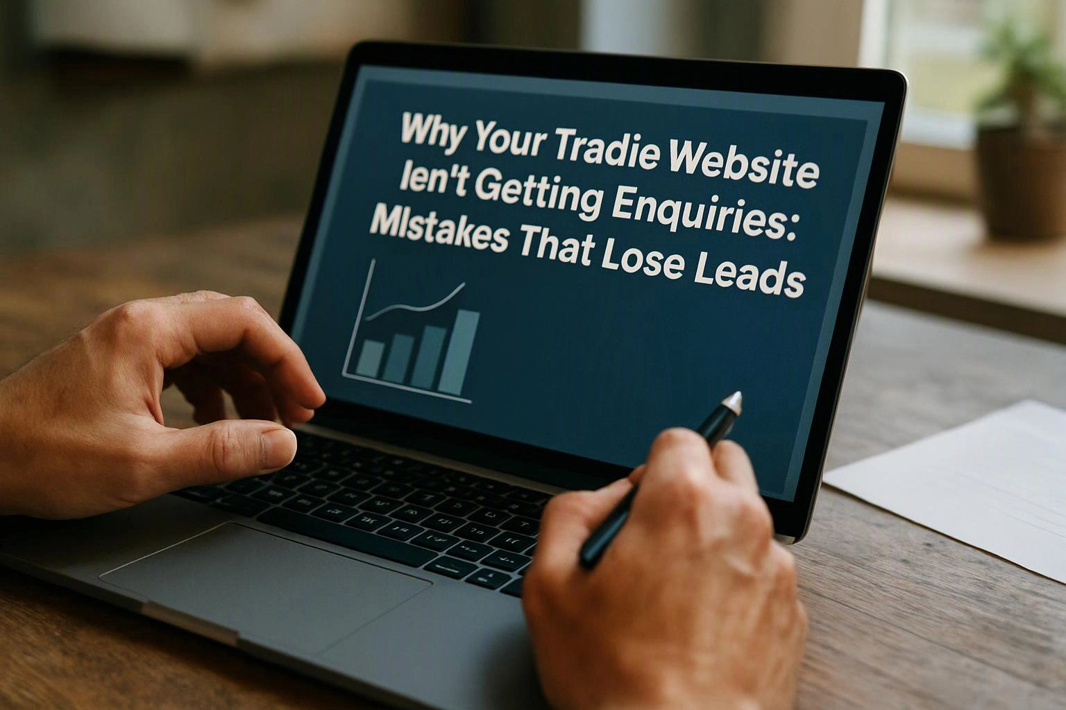 Why Your Tradie Website Isn’t Getting Enquiries: Mistakes That Lose Leads